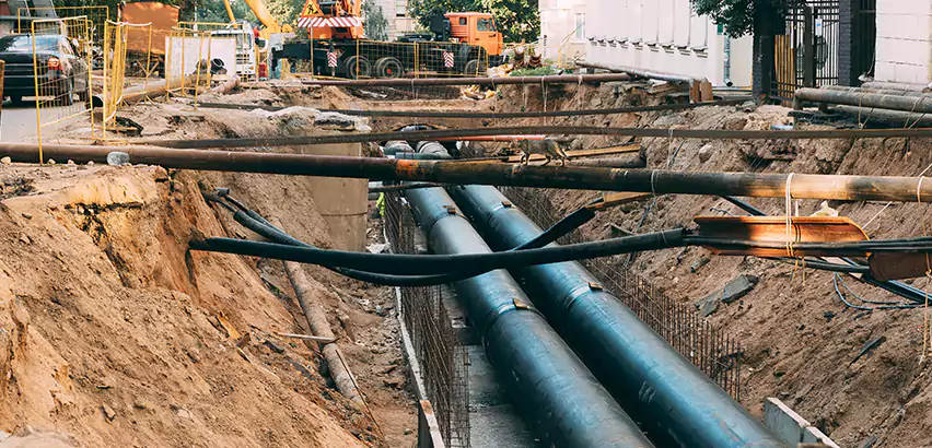 Underground Sprinkler Pipe Repair in East Providence, RI